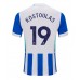 Brighton Charalampos Kostoulas #19 Hjemmedrakt 2025-26 Korte ermer